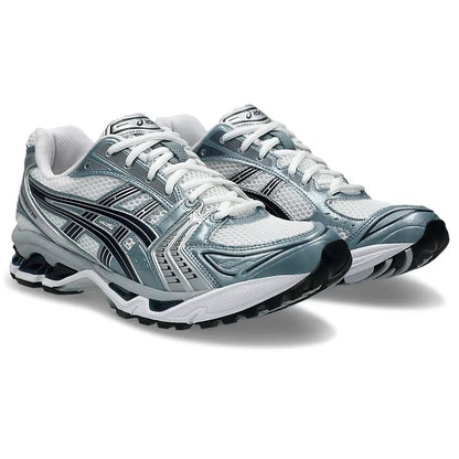 asics gel kayano 14 white fjord grey