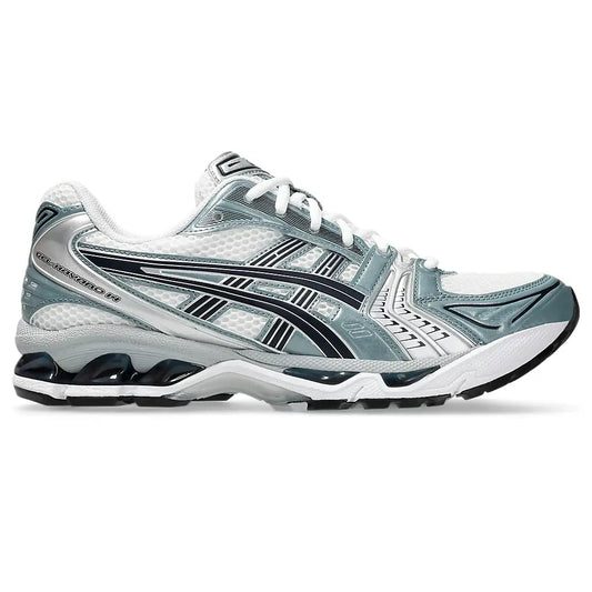 asics gel kayano 14 white fjord grey