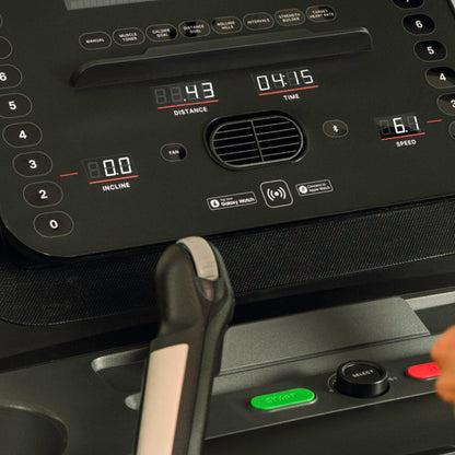 BowFlex T6 Folding Treadmill – Smart Connected Running Machine with 20 km/h Speed, 15% Incline, Bluetooth & Fitness App Compatibility