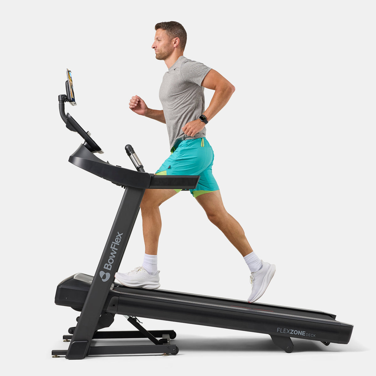 BowFlex T6 Folding Treadmill – Smart Connected Running Machine with 20 km/h Speed, 15% Incline, Bluetooth & Fitness App Compatibility