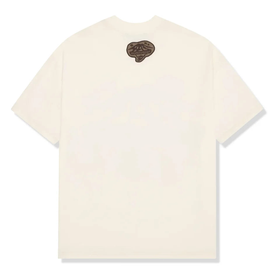 Broken Planet Off The Grid T Shirt Vanilla White