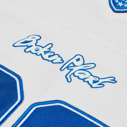 broken planet football jersey white blue