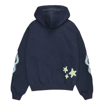 broken planet astral energy hoodie outer space blue