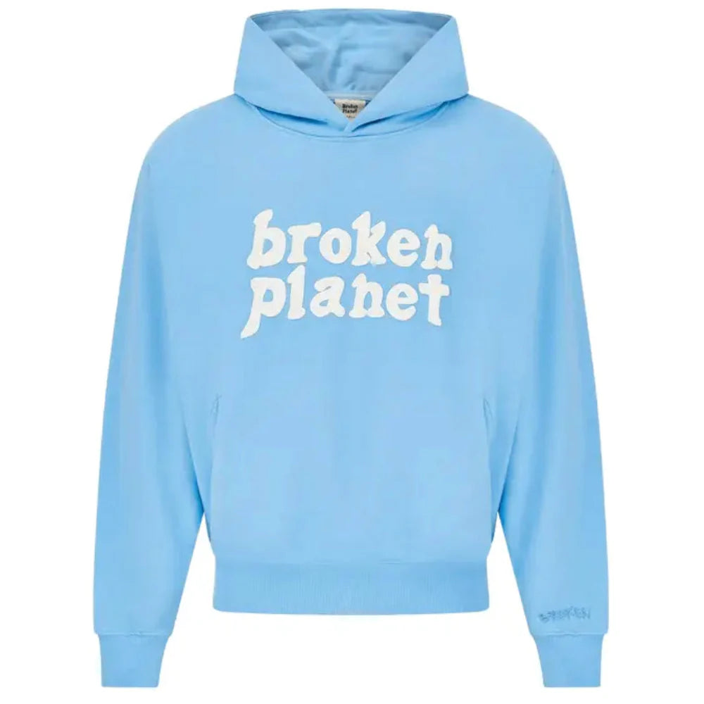 broken planet market kick game hoodie university blue friends and family collectors only bpm