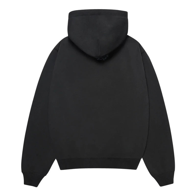 broken planet stargazing hoodie soot black