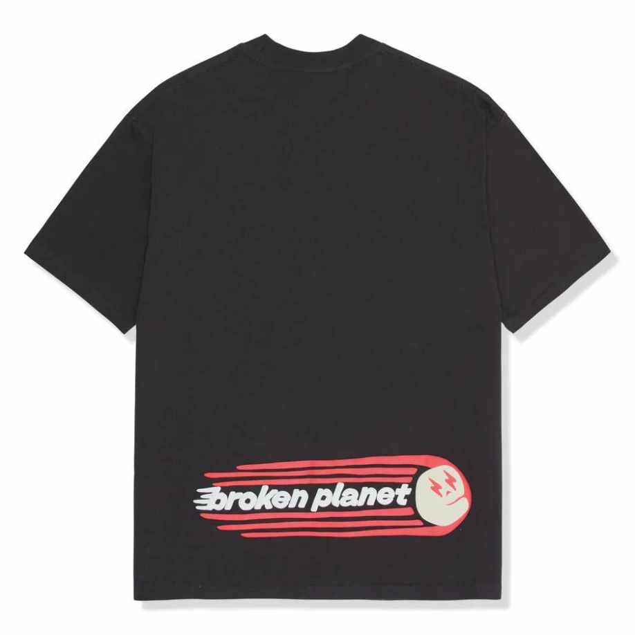 broken planet the future is here t shirt black
