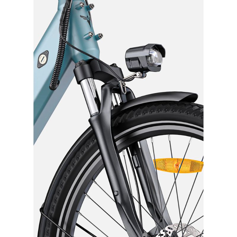 ENGWE P275 SE front suspension and hydraulic disc brake