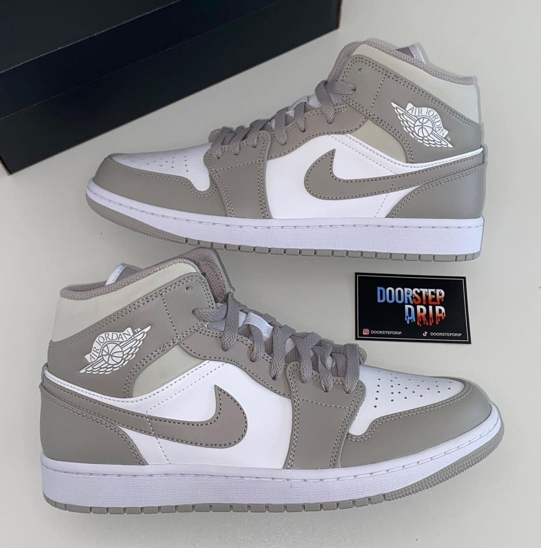 Air Jordan 1 Mid 'Linen' - DoorstepDrip