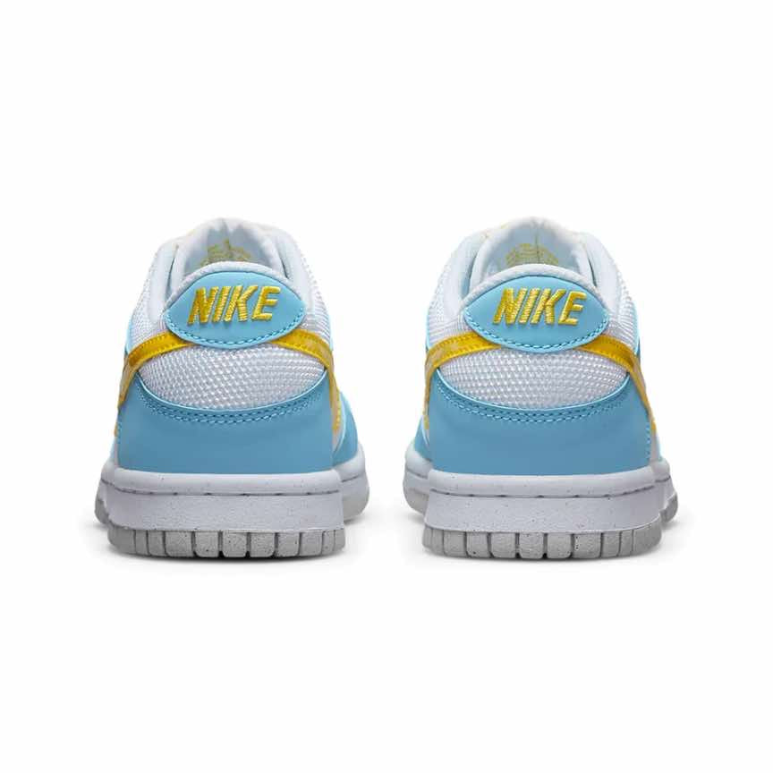 nike dunk low next nature gs homer simpson blue yellow