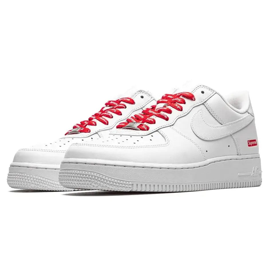 nike supreme air force 1 low white