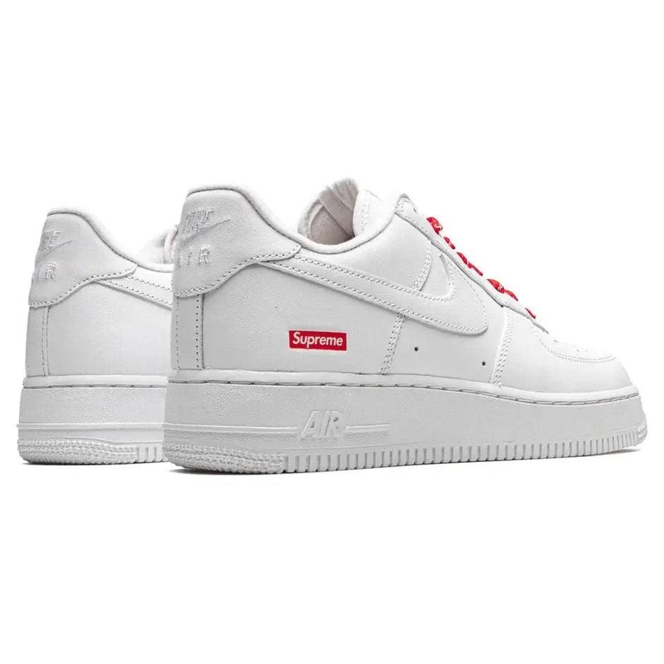 nike supreme air force 1 low white