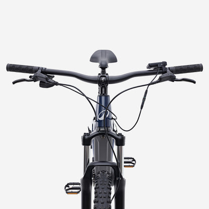 2" semi-rigid electric mountain bike Aluminium frame, E-EXPL 140 blue