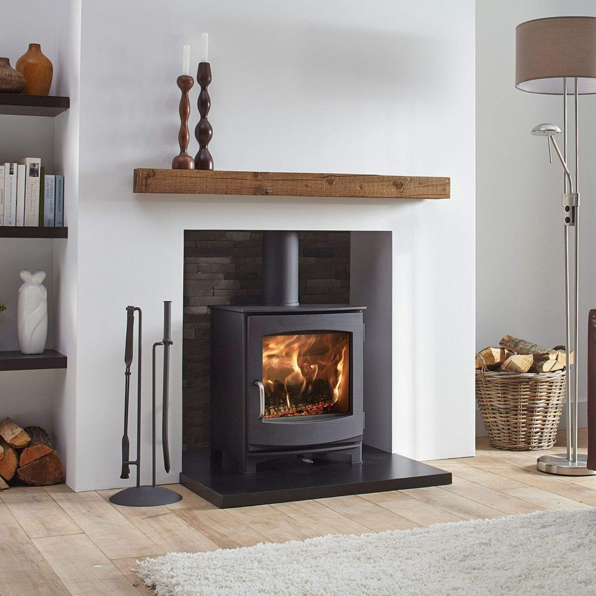 Dik Geurts Ivar 5 Wood Burning Stove 5kW (multifuel via kit)