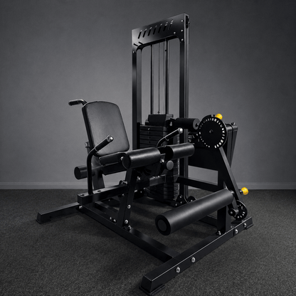 Strongway Leg Curl and Extension Machine with 89KG Weight Stack