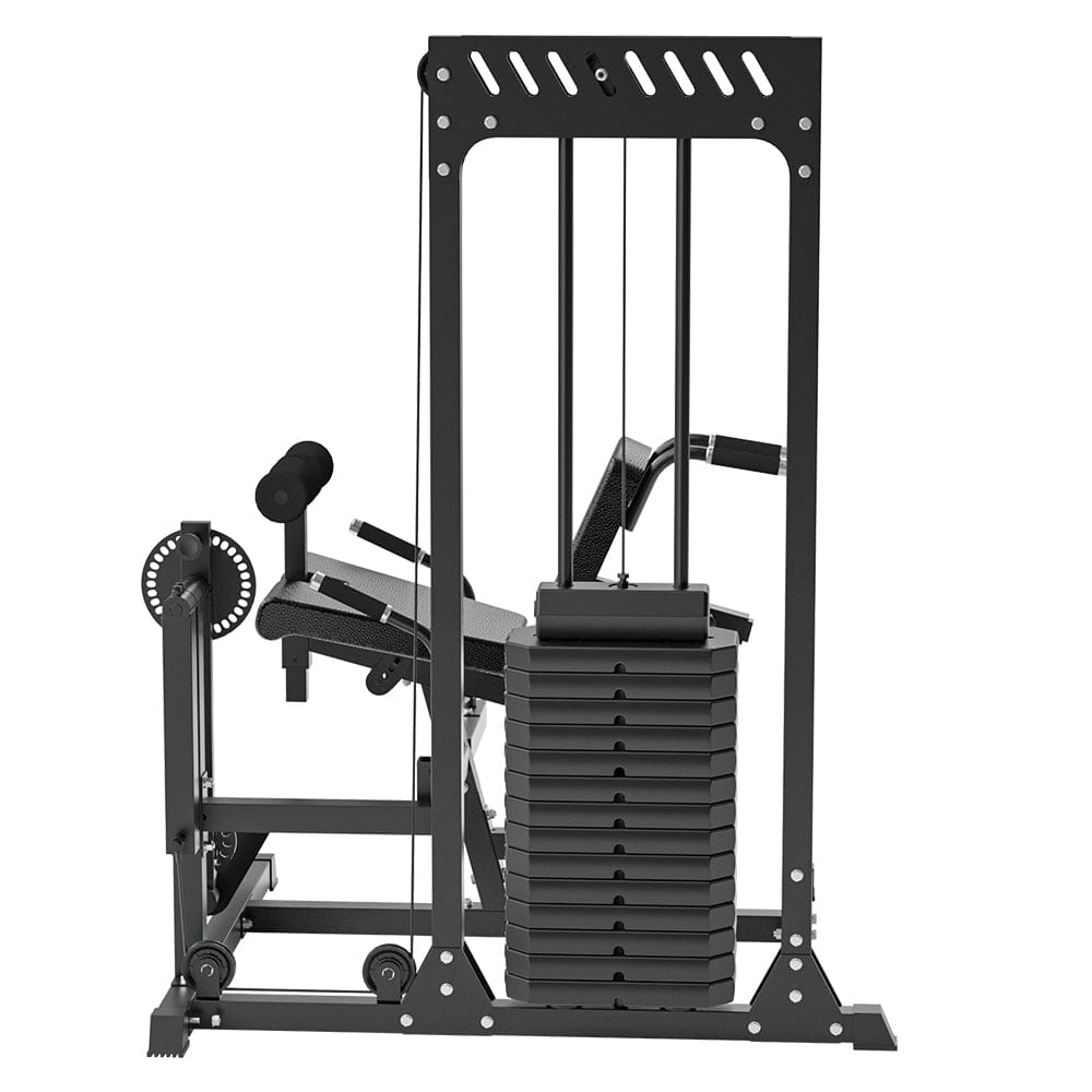Strongway Leg Curl and Extension Machine with 89KG Weight Stack