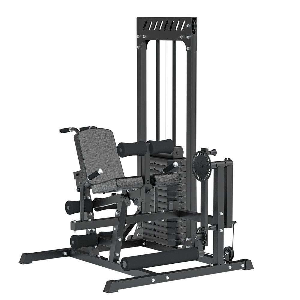 Strongway Leg Curl and Extension Machine with 89KG Weight Stack
