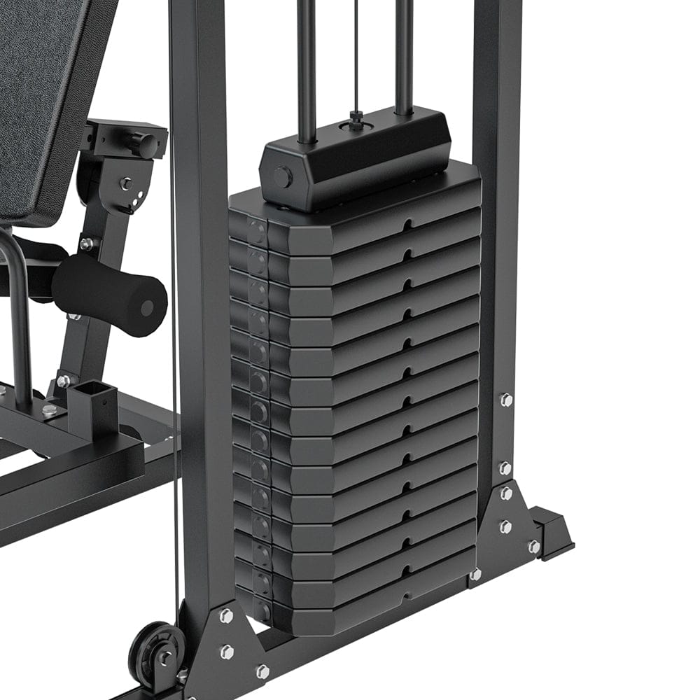 Strongway Leg Curl and Extension Machine with 89KG Weight Stack