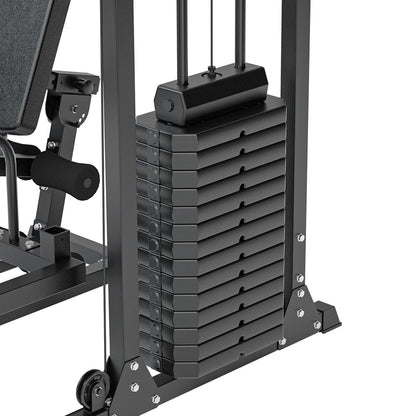 Strongway Leg Curl and Extension Machine with 89KG Weight Stack