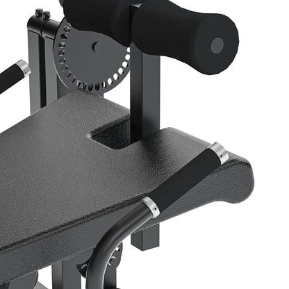 Strongway Leg Curl and Extension Machine with 89KG Weight Stack