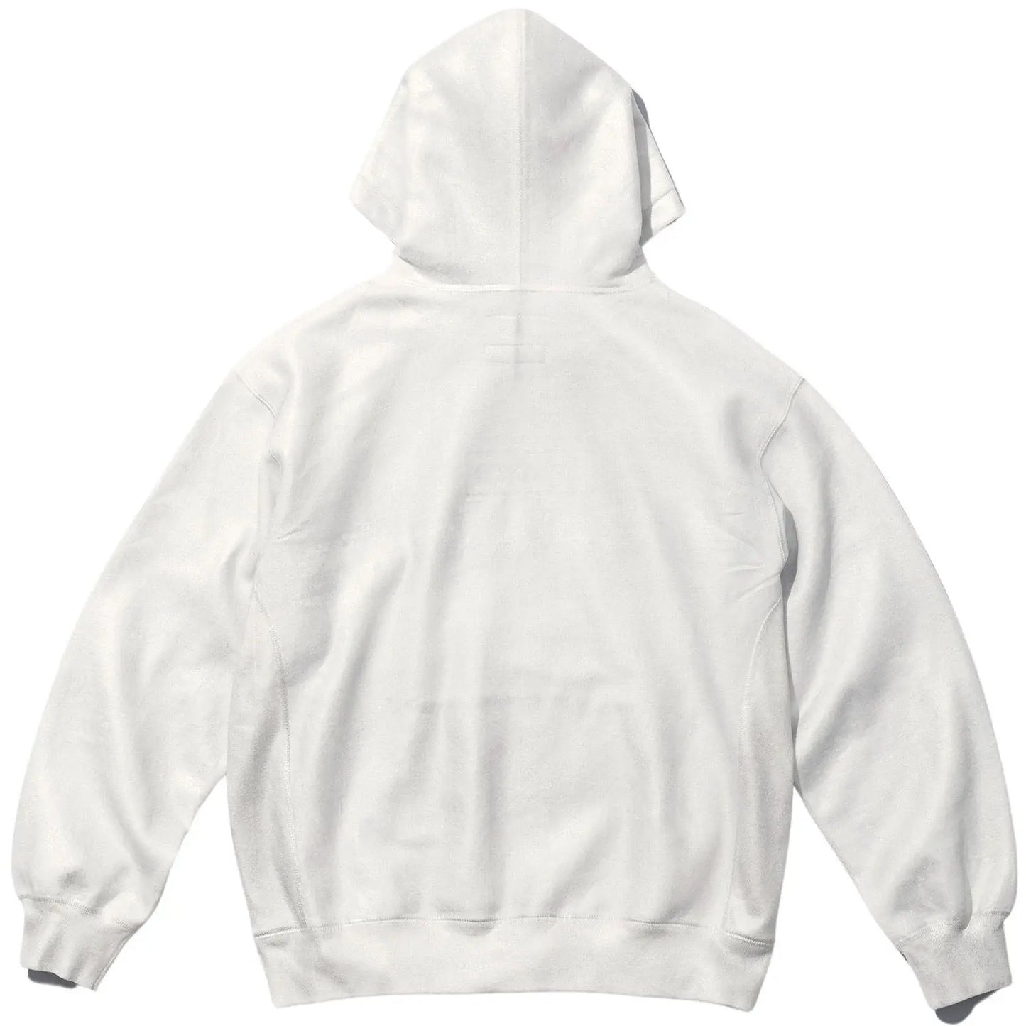 supreme mm6 maison margiela foil box logo hoodie white