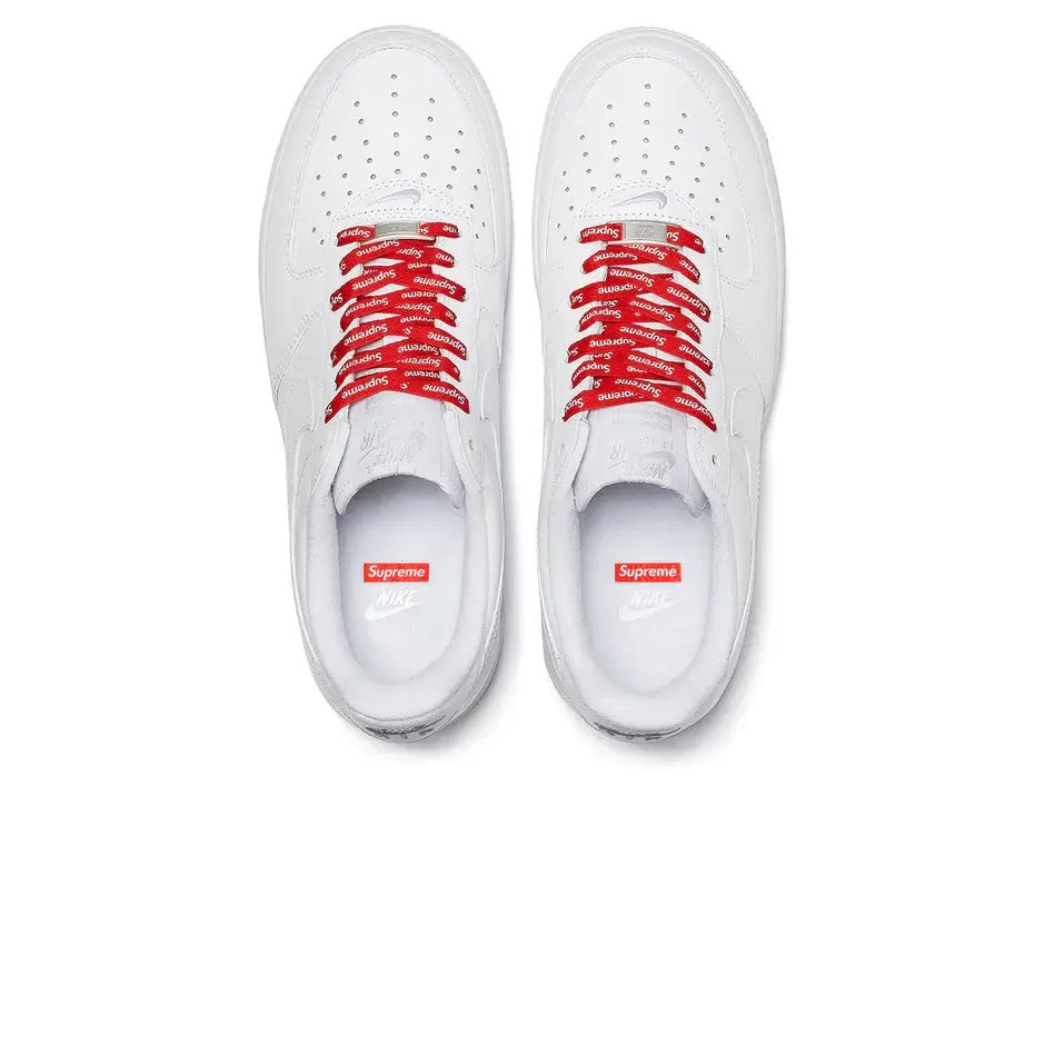 nike supreme air force 1 low white