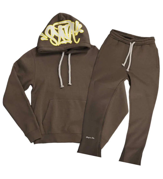 synaworld syna tracksuit brown