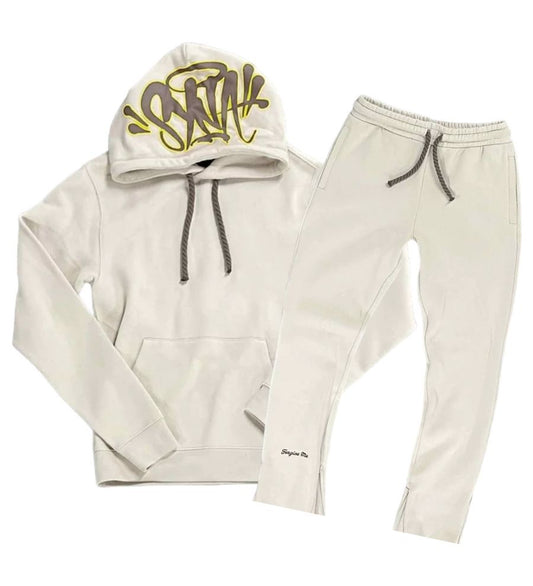 synaworld syna tracksuit cream brown