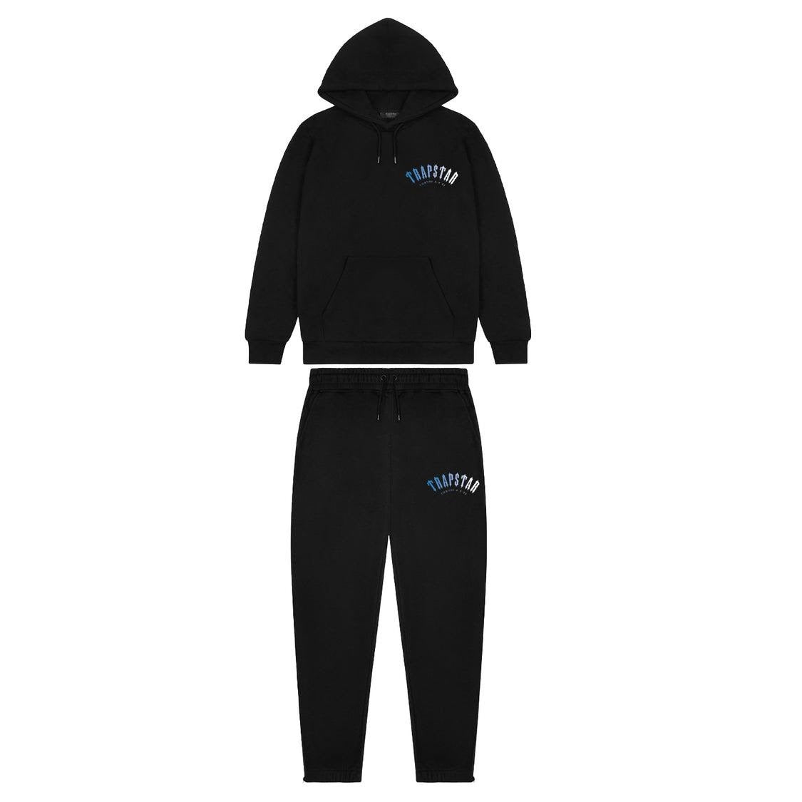 trapstar irongate arch fade tracksuit black