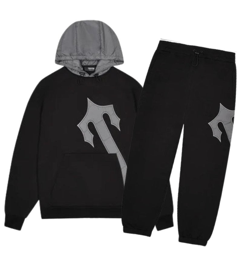 Trapstar Chenille Decoded Hooded Tracksuit - Black Candy Flavours ...