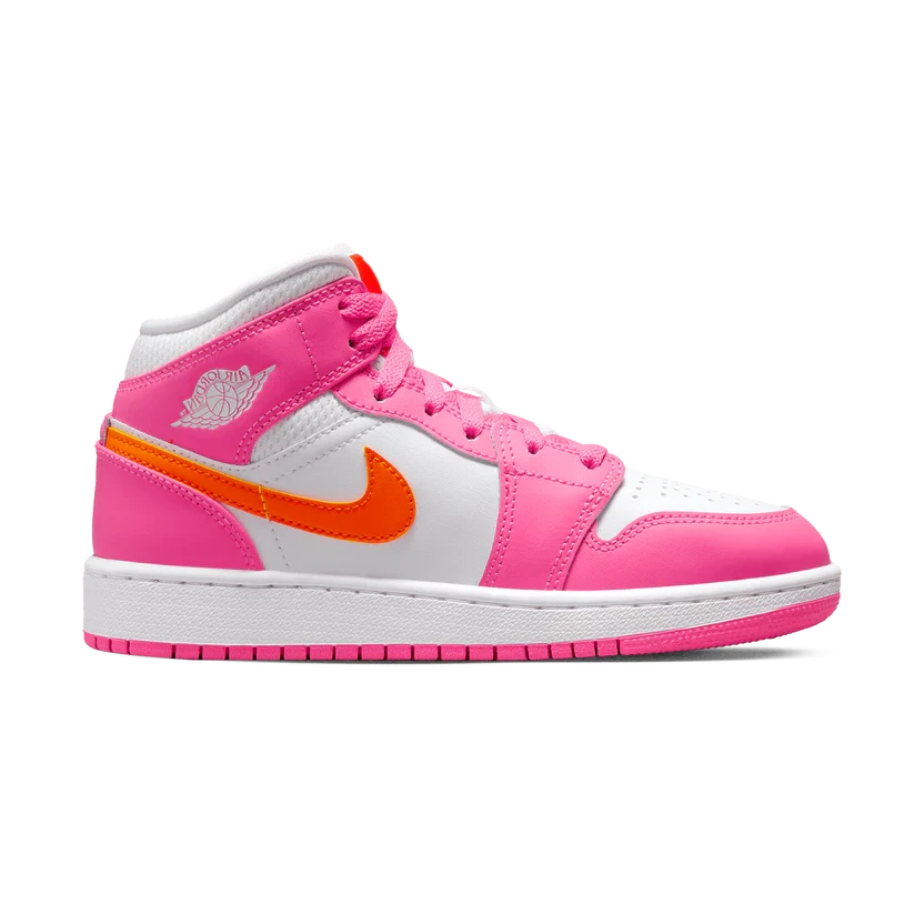 air jordan 1 mid gs pinksicle orange