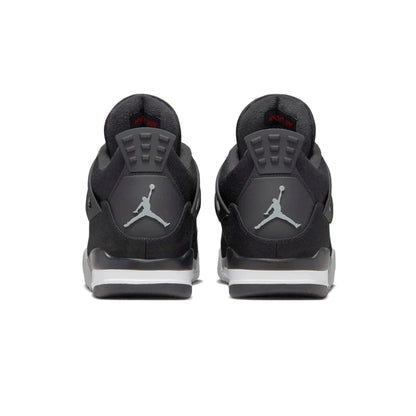 air jordan 4 retro black canvas mens