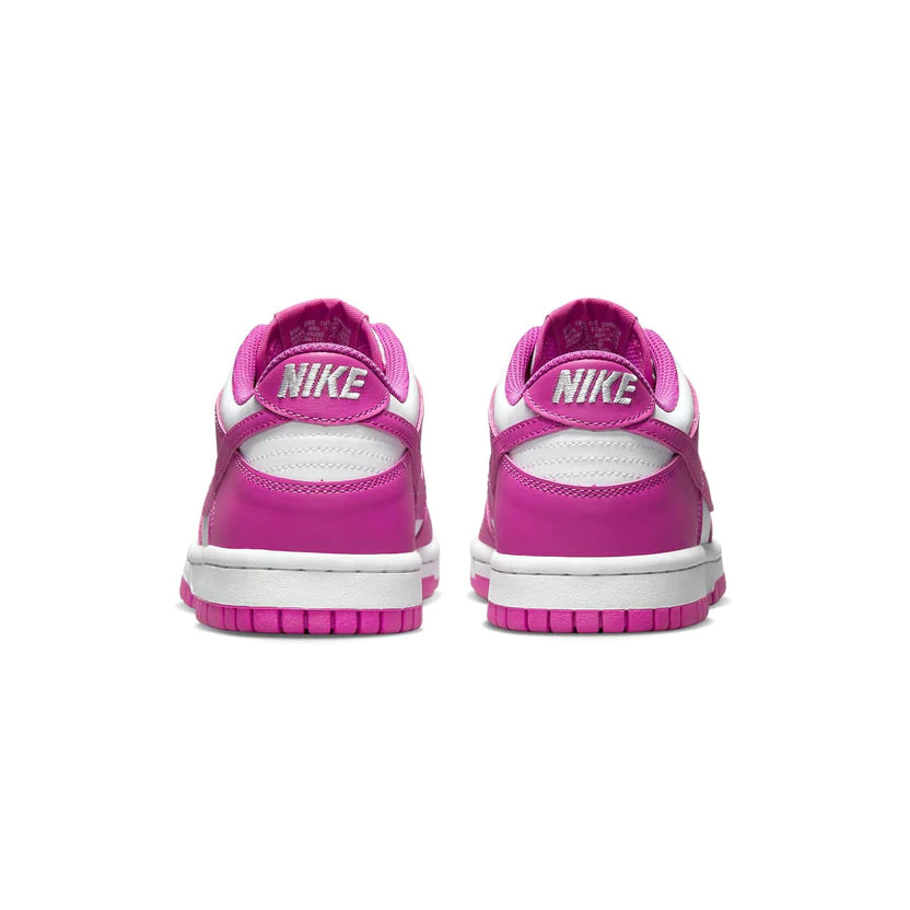 nike dunk low fuchsia pink gs