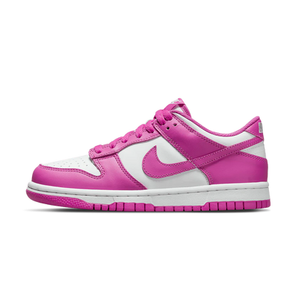 nike dunk low fuchsia pink gs