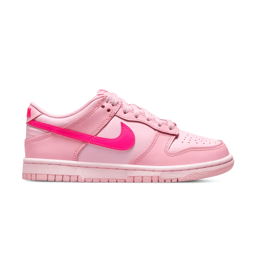 nike dunk low gs triple pink