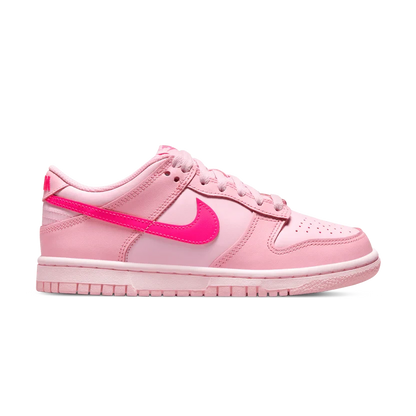 nike dunk low gs triple pink