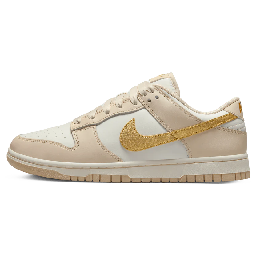 Nike sneakers gold sales swoosh
